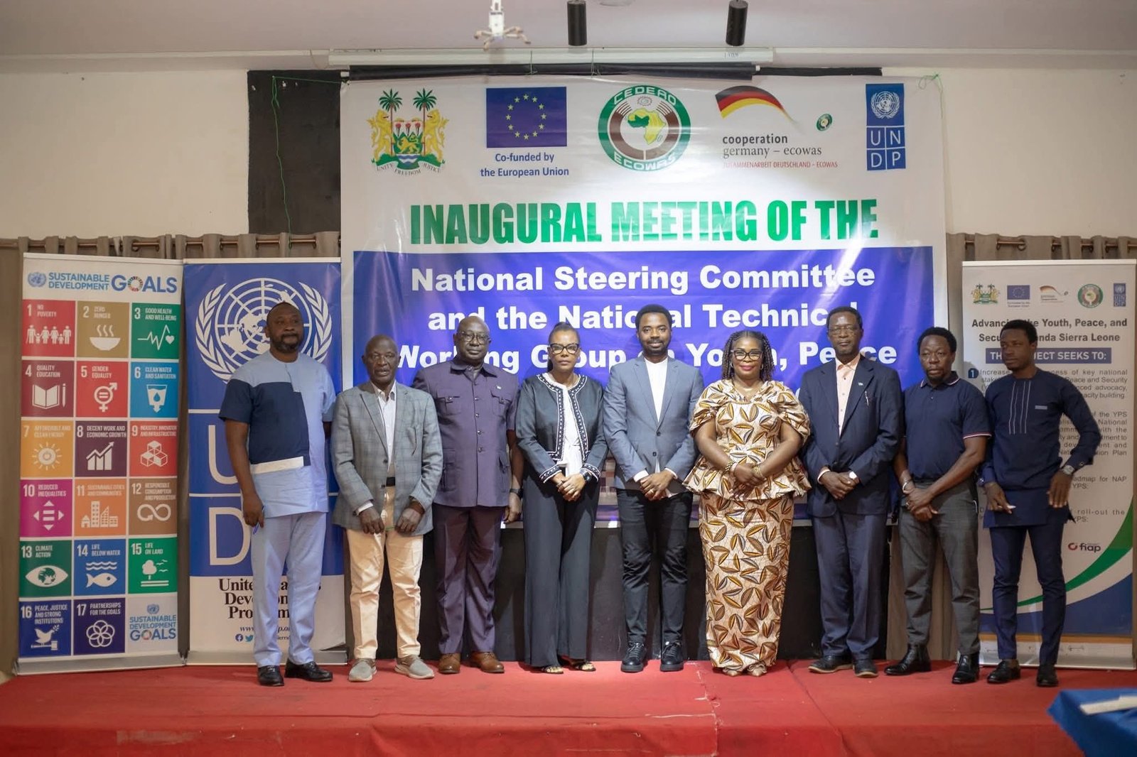 Inaugural meeting of the National Steering Committee