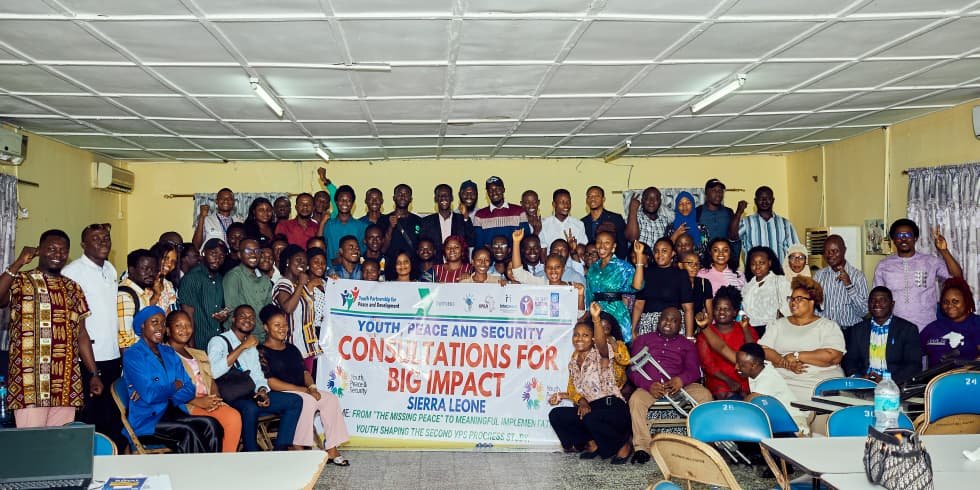 Consultation for Big Impact: Sierra Leone’s Youth Shape the Next Decade of Peace and Security