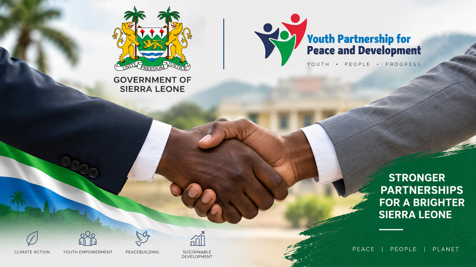 YPPD Strengthens Government Partnership Through Service Level Agreement with the Government of Sierra Leone
